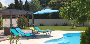 Fotografie z fotogalerie ubytování Les Dentelles du Ventoux - Gîte avec Piscine v destinaci Aubignan