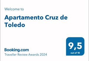 Certifikát, ocenenie alebo iný dokument vystavený v ubytovaní Apartamento Cruz de Toledo