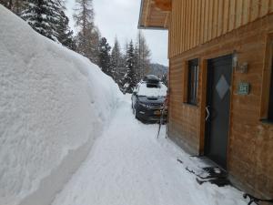 Obiekt Bärenhütte zimą