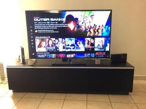 Et tv og/eller underholdning på Au Clos Célestin - Beau T4 - 86 m2 - Terrasse 35 m2 - Jardin 68 m2