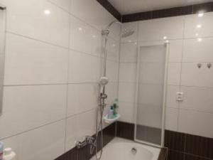 Kúpeľňa v ubytovaní Apartmán u Petrů 1
