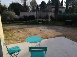 Zahrada ubytování Joli studio calme et moderne