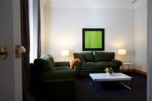 Posezení v ubytování Suite Prado