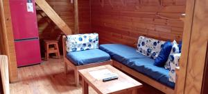 Posezení v ubytování Hostal El Colibri