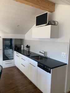 מטבח או מטבחון ב-Chalet luzi
