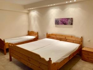 Giường trong phòng chung tại Nordsee 402