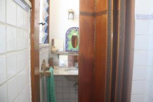 Et badeværelse på Loft delícia no Rio de Janeiro