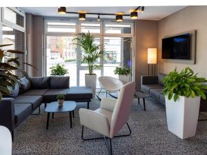 TV a/nebo společenská místnost v ubytování B&B HOTEL Bad Hersfeld