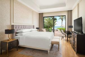 TV a/nebo společenská místnost v ubytování Danang Marriott Resort & Spa, Non Nuoc Beach Villas