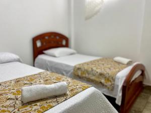 Casa Lubel客房内的一张或多张床位