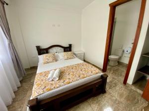 Casa Lubel客房内的一张或多张床位