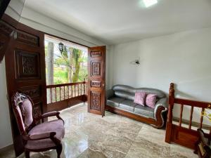 Casa Lubel的休息区