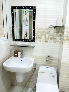 Ένα μπάνιο στο Kim'ss House Hotel