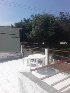 Balkón nebo terasa v ubytování Casita en Ticuman