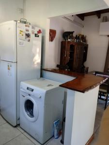 Kuchyň nebo kuchyňský kout v ubytování La casita Zabala