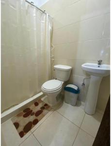 Koupelna v ubytování El campo en Jarabacoa