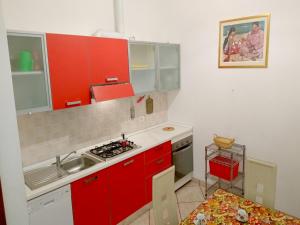 A kitchen or kitchenette at Grottammare mon amour Kira