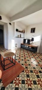 Η κουζίνα ή μικρή κουζίνα στο Maison avec vue panoramique