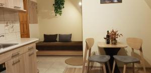 Kuchyňa alebo kuchynka v ubytovaní Pokoje Apartamenty Pod Limbą