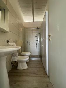 Koupelna v ubytování La Torretta