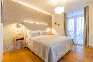 Voodi või voodid majutusasutuse Hotel Edelweiss toas