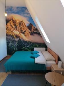 Postel nebo postele na pokoji v ubytování Apartman Lara - Divčigora