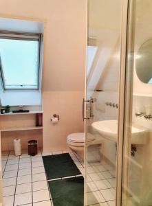 Koupelna v ubytování Inselhuus Windkieker Fehmarn