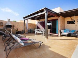 A balcony or terrace at Villa Amistad