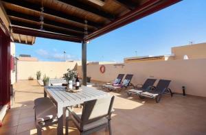A balcony or terrace at Villa Amistad