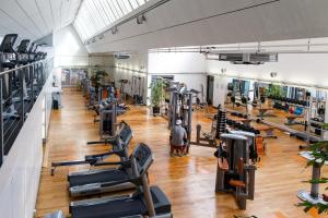 The fitness centre and/or fitness facilities at Hotel Bleichibeiz