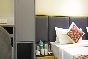 a hotel room with two beds at Hotel Apple Suite Residency - Free Airport Transffer in New Delhi