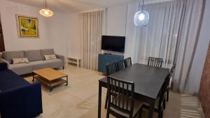 TV a/nebo společenská místnost v ubytování Paseo de la Ribera. Córdoba.