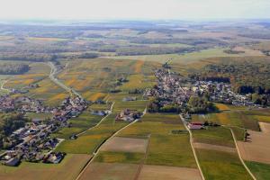 Pemandangan dari udara bagi L'Annexe - logement en Champagne