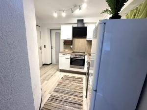 Köök või kööginurk majutusasutuses Haus Rabensteiner