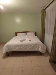 Postelja oz. postelje v sobi nastanitve Meru Executive Suites