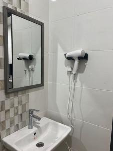 Koupelna v ubytování KIWI INN
