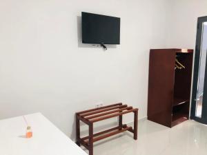 TV o dispositivi per l'intrattenimento presso Edificio Cosec Hotel