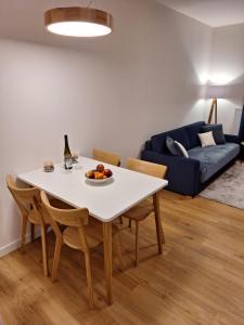 Posezení v ubytování Apartmán v Javorné na Šumavě