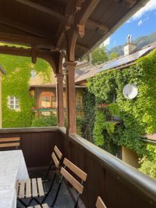 Balkón nebo terasa v ubytování Ferienwohnungen in Reichenau