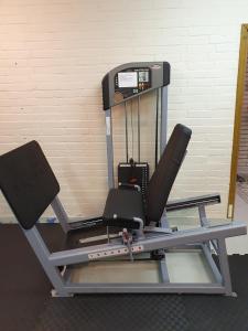 Fitness centrum a/nebo fitness zařízení v ubytování Hotellet i Jörn AB