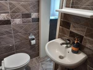 Bilik mandi di Apartmani Ćosić