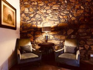 Posezení v ubytování HOTEL MINA REAL