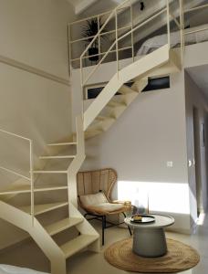 Posezení v ubytování Pnoe Eco Residences