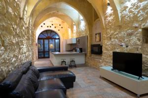 TV a/nebo společenská místnost v ubytování Mixel Holiday Home