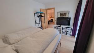TV a/nebo společenská místnost v ubytování Apartment ZerMo