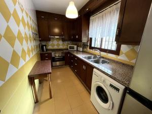 Kuchyň nebo kuchyňský kout v ubytování Villa Victoria