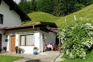 Taman di luar Ferienwohnung Kühnhauser