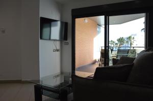 Posezení v ubytování Albir Beach Apt