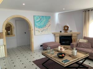 Χώρος καθιστικού στο Casa Lila Javea