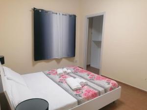 卡普多蘭多的住宿－My dream，一间小卧室,配有带毛巾的床